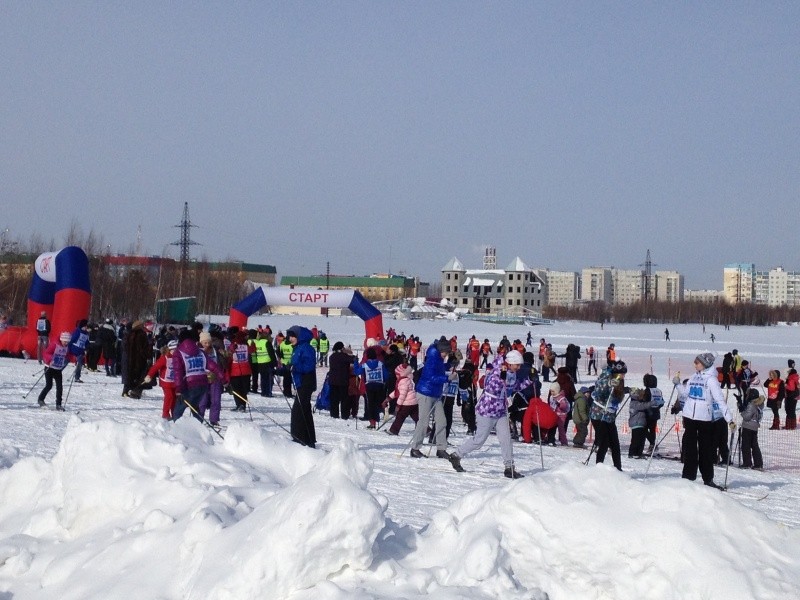 Открытый чемпионат и первенство города по лыжным гонкам «Лыжня России -2013»