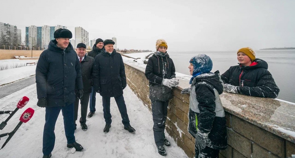 Губернатор ХМАО осмотрел объекты благоустройства в Нижневартовске