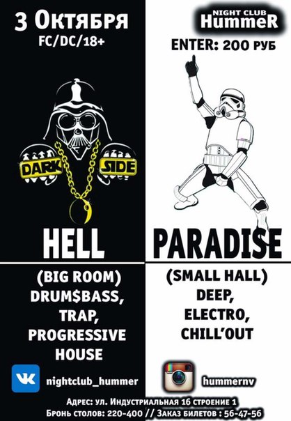 Hell and paradise