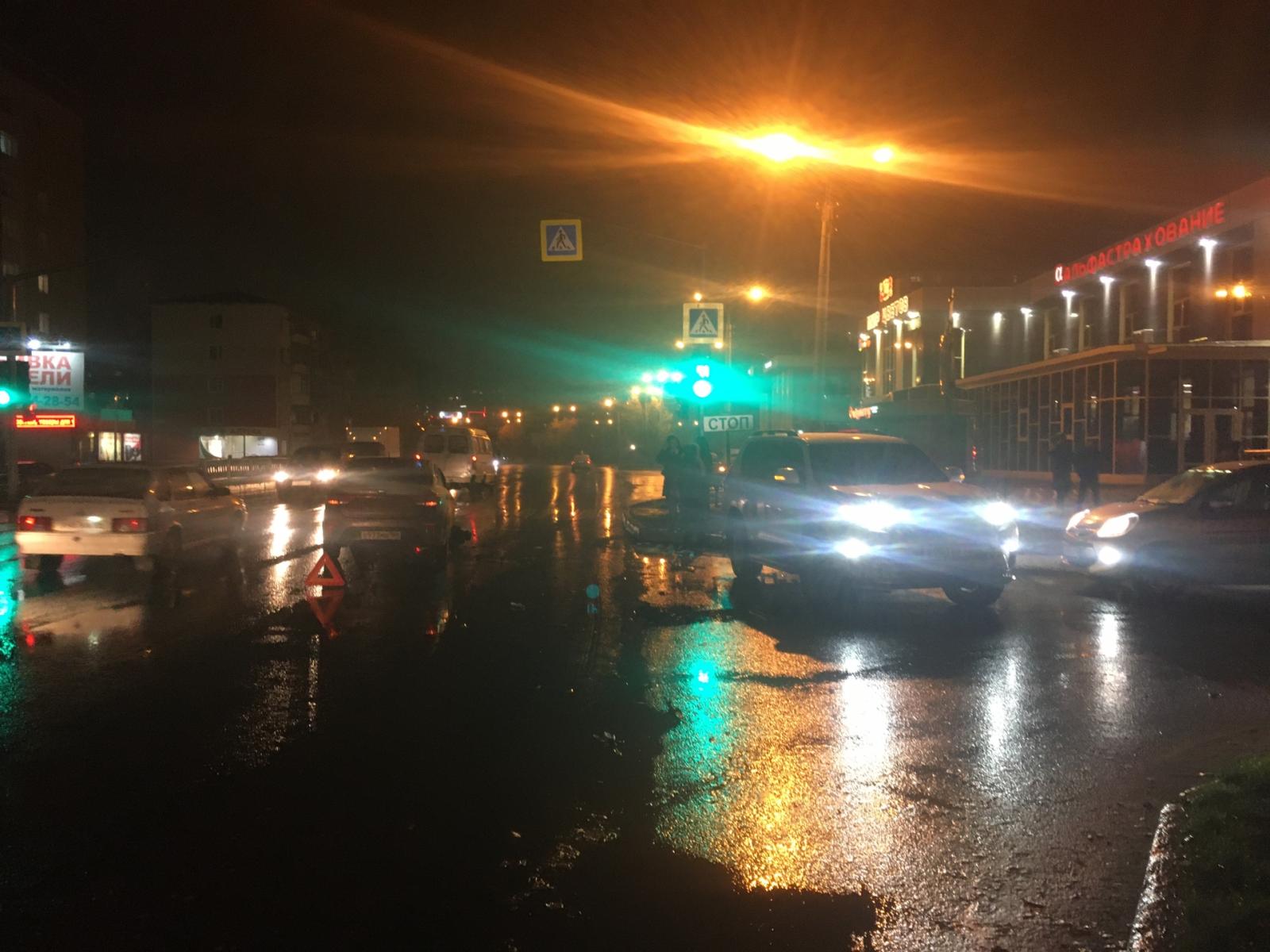 В Нижневартовске произошло массовое ДТП