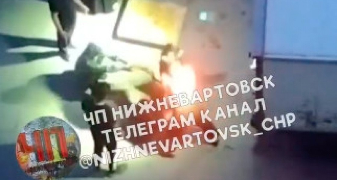 В одном из городов ХМАО иностранцы разделали тушу под окнами жилого дома