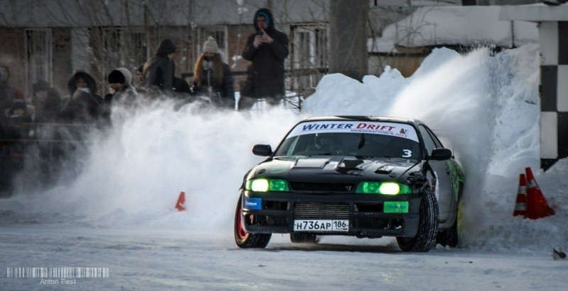 Открытые городские соревнования по зимнему дрифту среди пилотов-любителей Winter Drift-NV сезон 2015/16