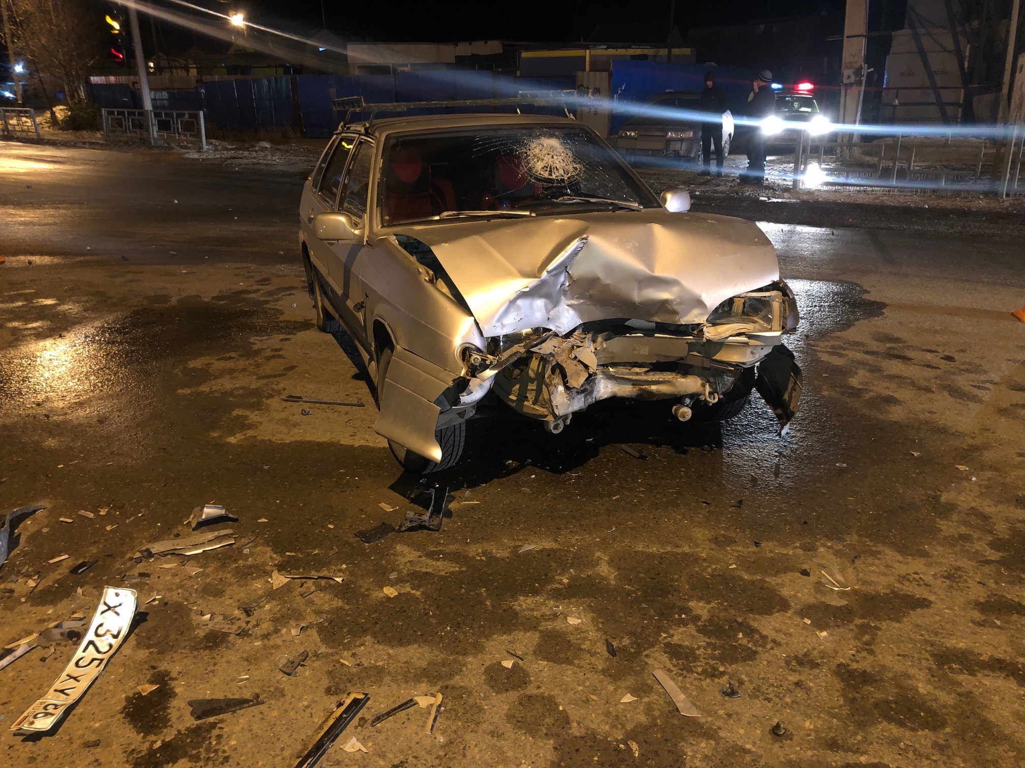 ВАЗ и Хендай «поцеловались» на улице Рабочей в Нижневартовске