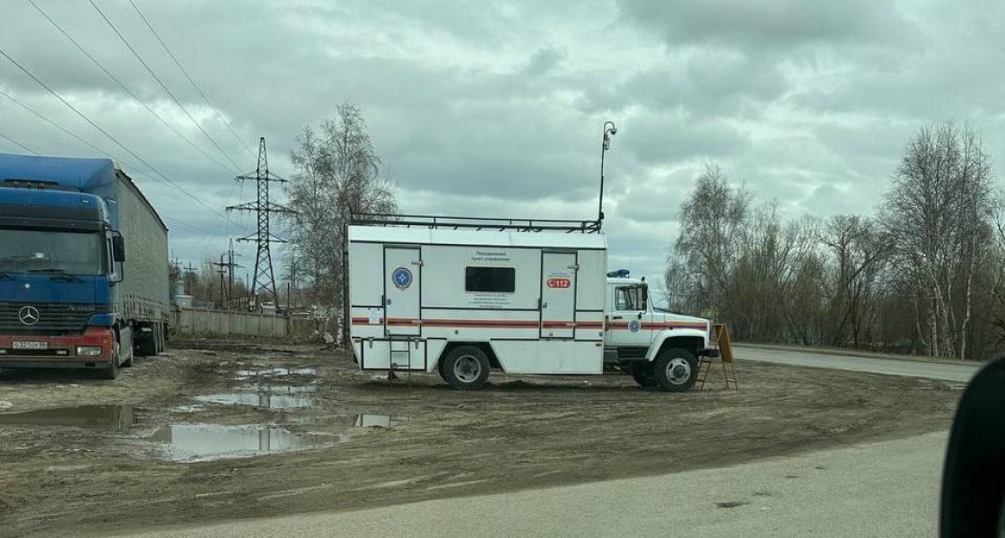 В Нижневартовске в зоне подтопления установили еще один пункт ГО и ЧС