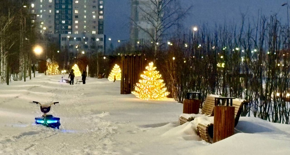 В Нижневартовске в этом году разработают новогоднюю тропу