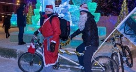 Новогодний велохоровод