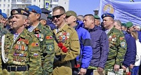 Торжественный митинг, посвященный 30 годовщине вывода советских войск из Афганистана