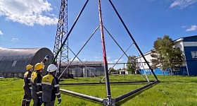 На Самотлоре применяют инновационные опоры линий электропередач