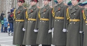 Торжественный митинг к 100-летию пограничных войск
