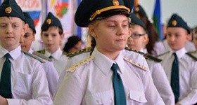 Смотр-конкурс строевой песни в школе №21