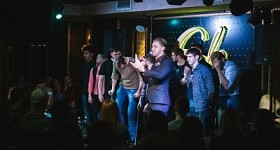 Отчетная вечеринка «Открытый микрофон»