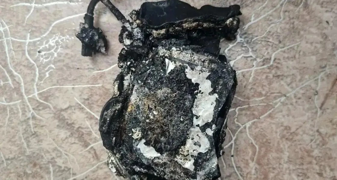 В Нижневартовске пожар вспыхнул из-за пауэрбанка