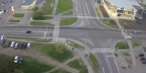перекресток Омская - Ханты-Мансийская