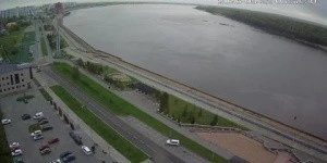 Набережная реки Обь