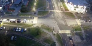 перекресток Омская - Ханты-Мансийская