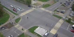 перекресток Омская - Дружбы Народов