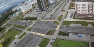 перекресток Ленина - героев Самотлора