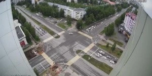 перекресток Ленина - Нефтяников