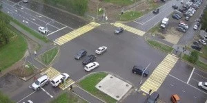перекресток Омская - Дружбы Народов