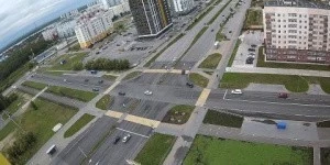 перекресток Ленина - героев Самотлора