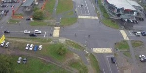перекресток Омская - Ханты-Мансийская