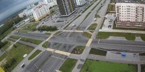перекресток Ленина - героев Самотлора