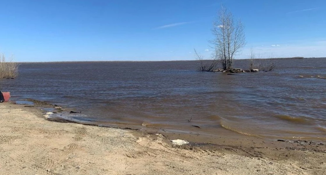 В Нижневартовске уровень Оби достиг первой критической отметки