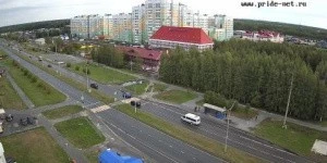 Нижневартовск, Интернациональная, в сторону Зимней