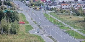 Нижневартовск, перекресток Интернациональная - Северная Вид2